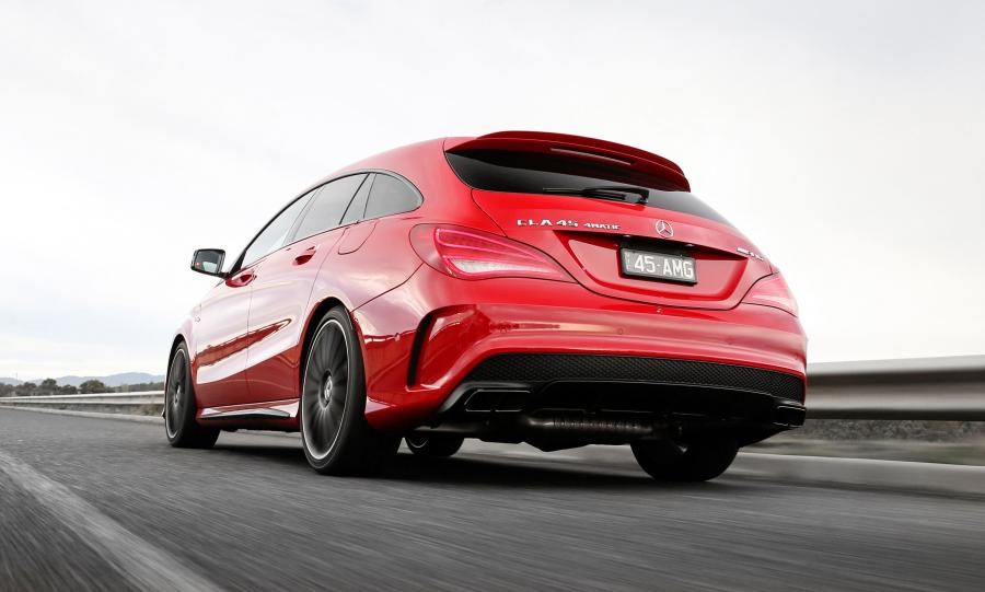  Mercedes-AMG CLA45 Shooting Brake 2015 года  (AU) (фото 7 из 28)